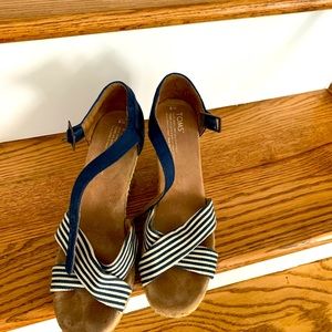Toms Wedge Nautical Colors